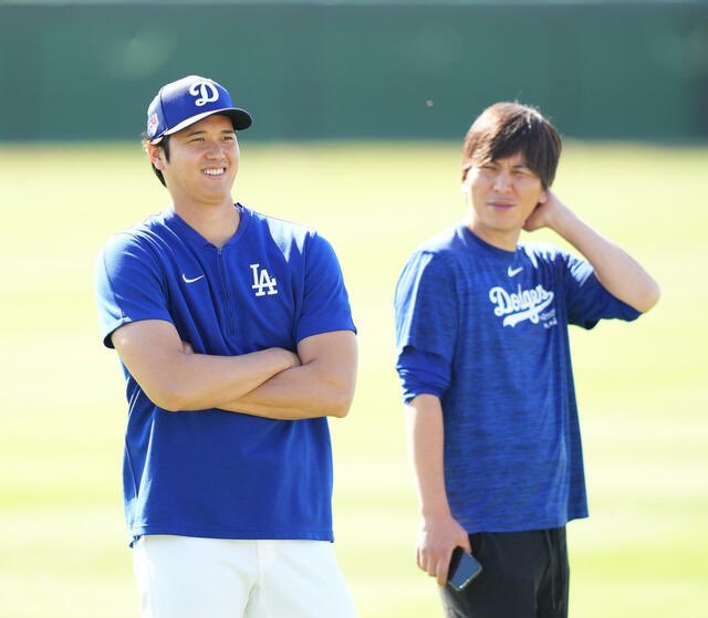 水原一平　大谷翔平選手